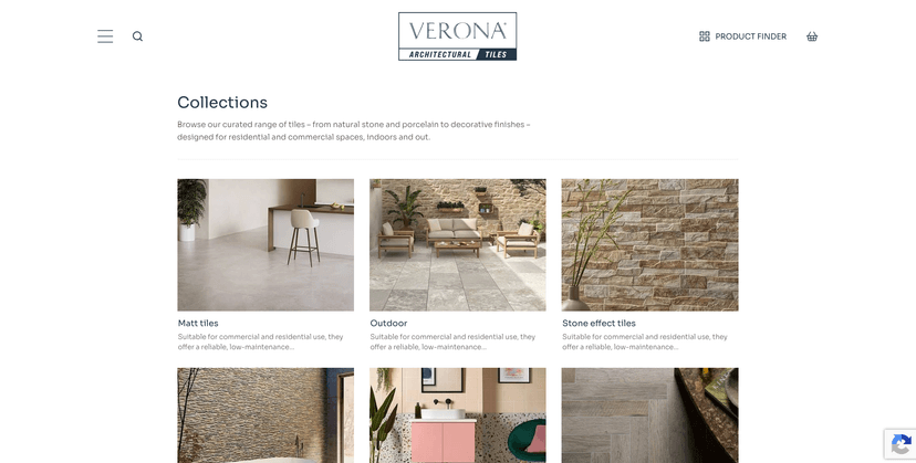 Verona Architectural: Category Page Optimisation